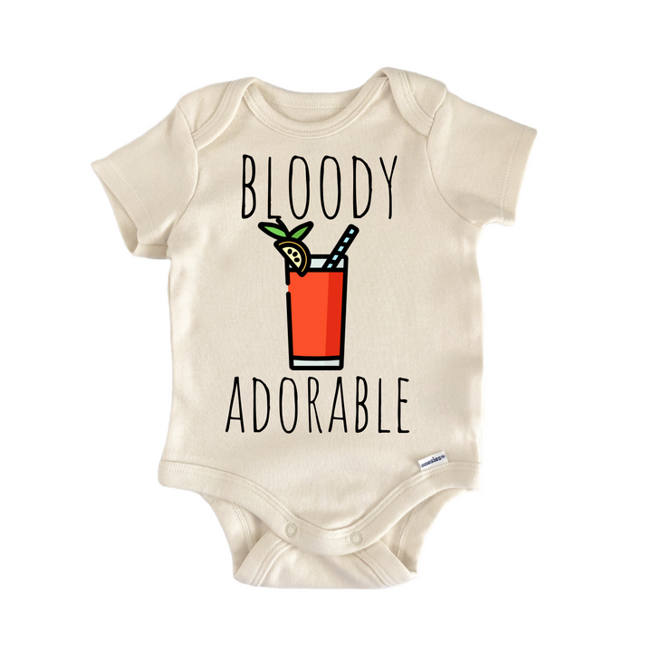 Bloody Mary Brunch Cocktail - Baby Bodysuit  Funny Cute Onesie® | North Fork Forager LLC