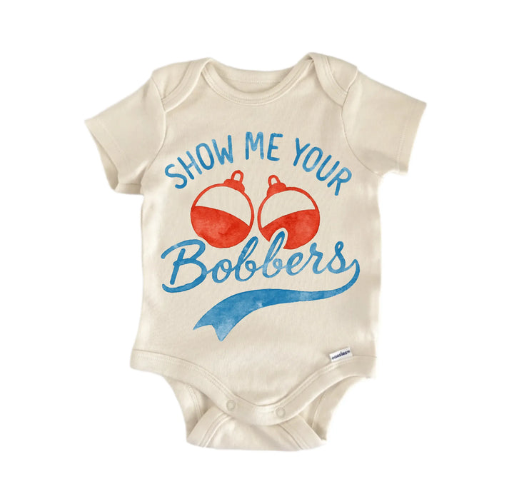 Bobber Fishing Daddy Newborn Baby Bodysuit