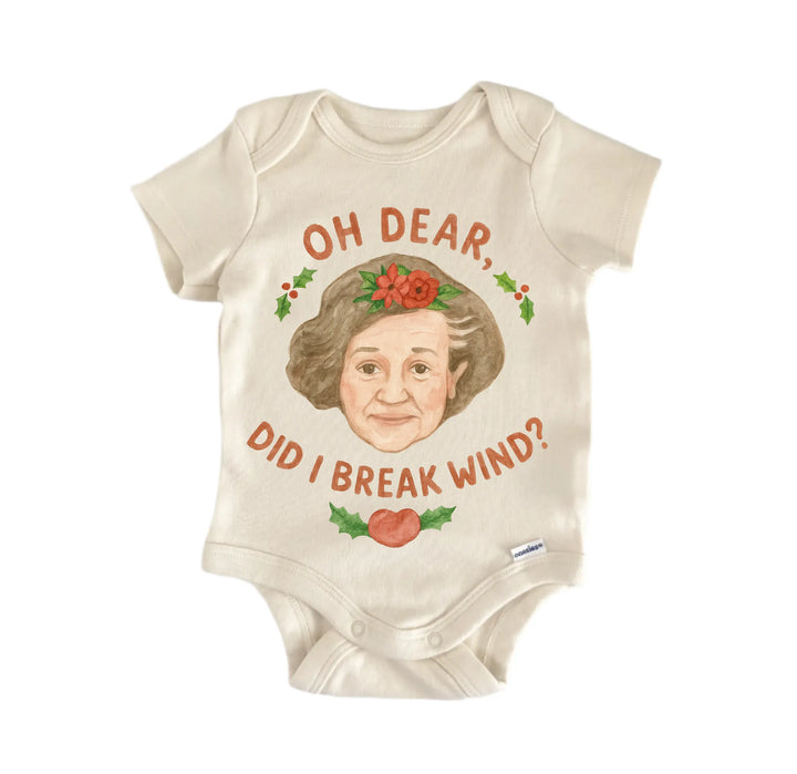 Break Wind Christmas Movie Newborn Baby Bodysuit