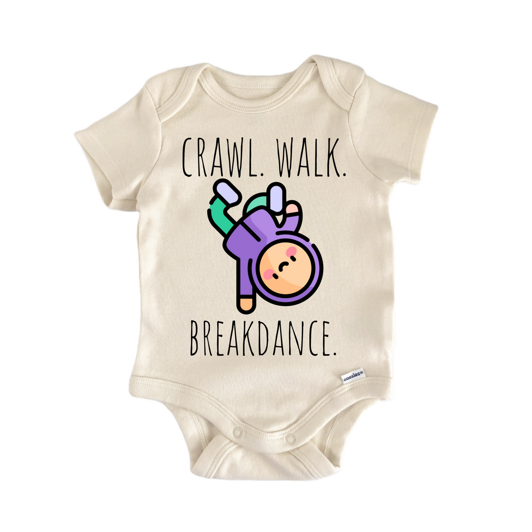 Breakdancer Breakdancing Dancer - Baby Bodysuit  Funny Cute Onesie® | North Fork Forager LLC