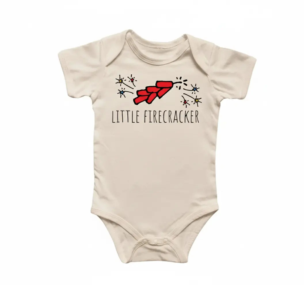 Patriotic July 4th American - Baby Boy Girl Clothes Infant Bodysuit Funny Cute Newborn  7  Funny Cute Onesie® | North Fork Forager LLC