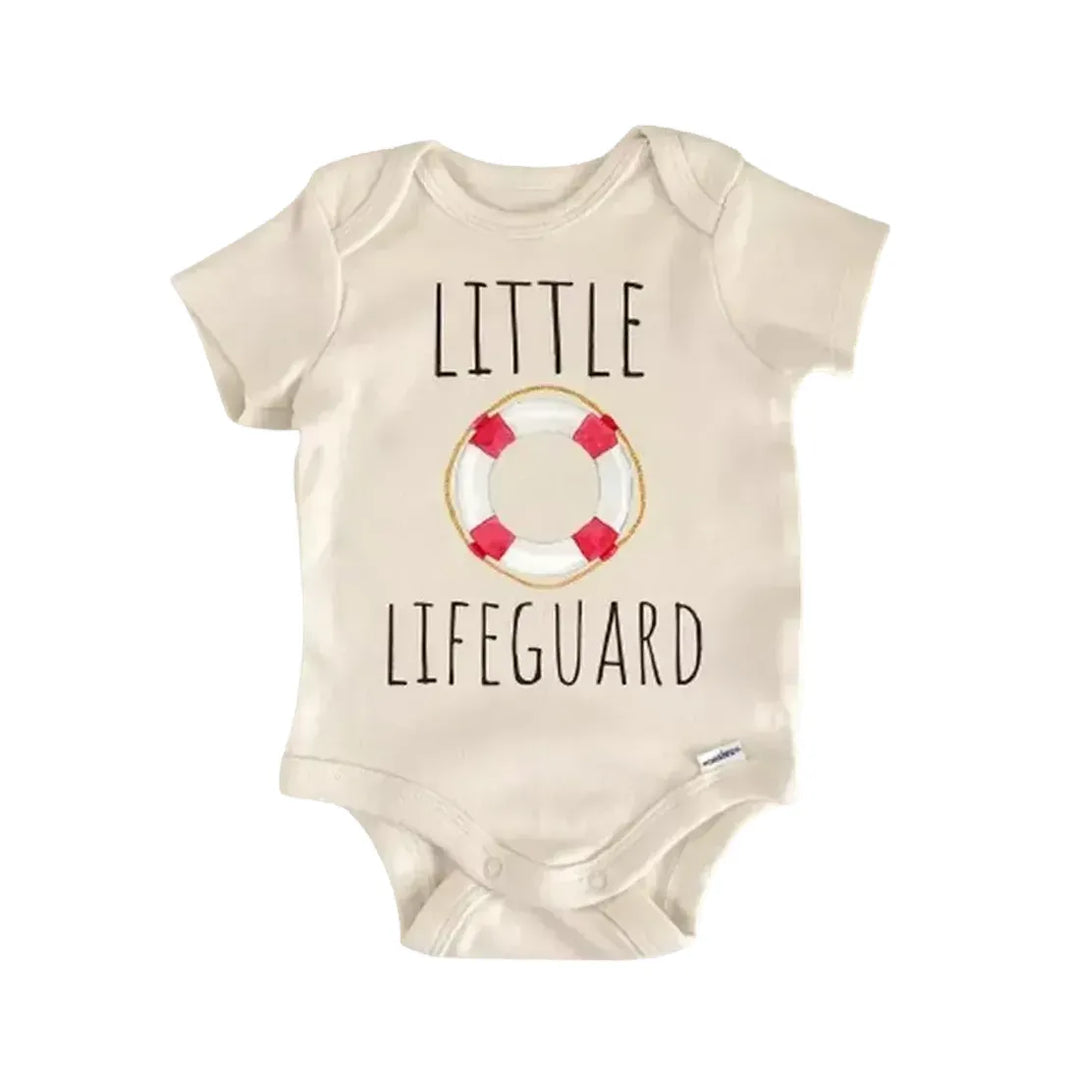 Little Lifeguard Beach - Baby Boy Girl Clothes Infant Onesie® Funny Cute Newborn GS1  Funny Cute Onesie® | North Fork Forager LLC