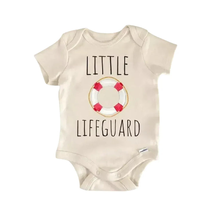 Little Lifeguard Beach - Baby Boy Girl Clothes Infant Onesie® Funny Cute Newborn GS1  Funny Cute Onesie® | North Fork Forager LLC
