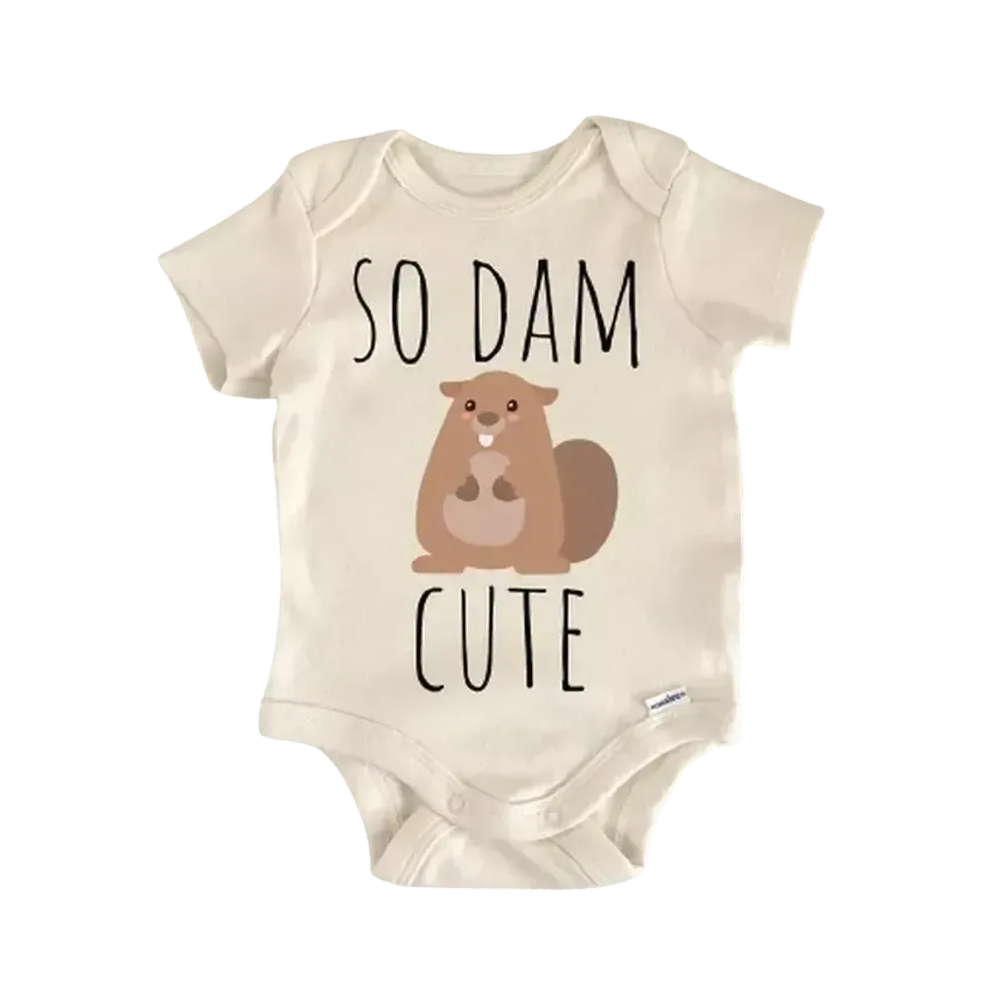 Beaver Dam Animal - Baby Boy Girl Clothes Infant Bodysuit Funny Cute Newborn  Funny Cute Onesie® | North Fork Forager LLC