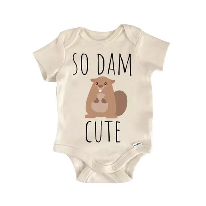 Beaver Dam Animal - Baby Boy Girl Clothes Infant Bodysuit Funny Cute Newborn  Funny Cute Onesie® | North Fork Forager LLC