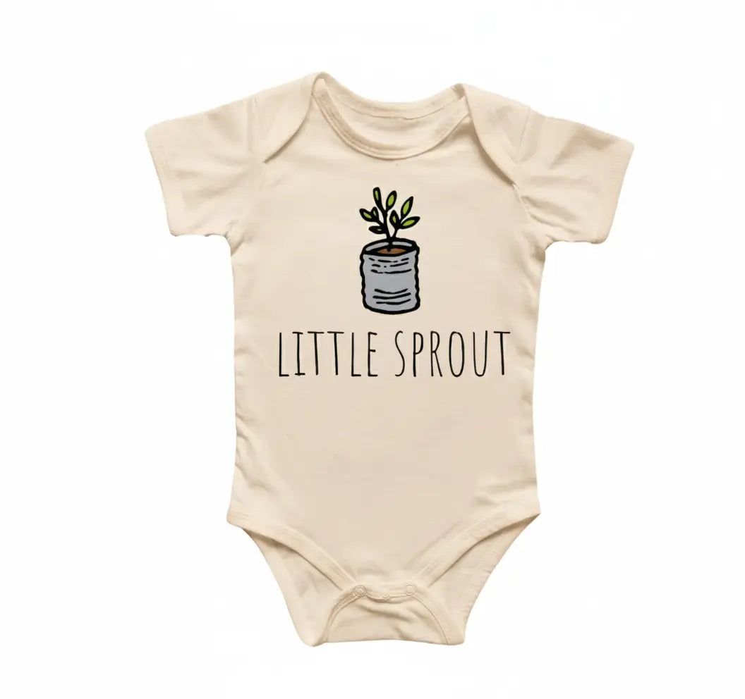 Sprout Garden Gardener - Baby Boy Girl Clothes Infant Bodysuit Funny Cute Newborn  Funny Cute Onesie® | North Fork Forager LLC