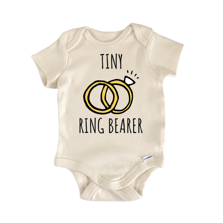 Tiny Ring Bearer Wedding Married Baby Gift Baby Onesie®