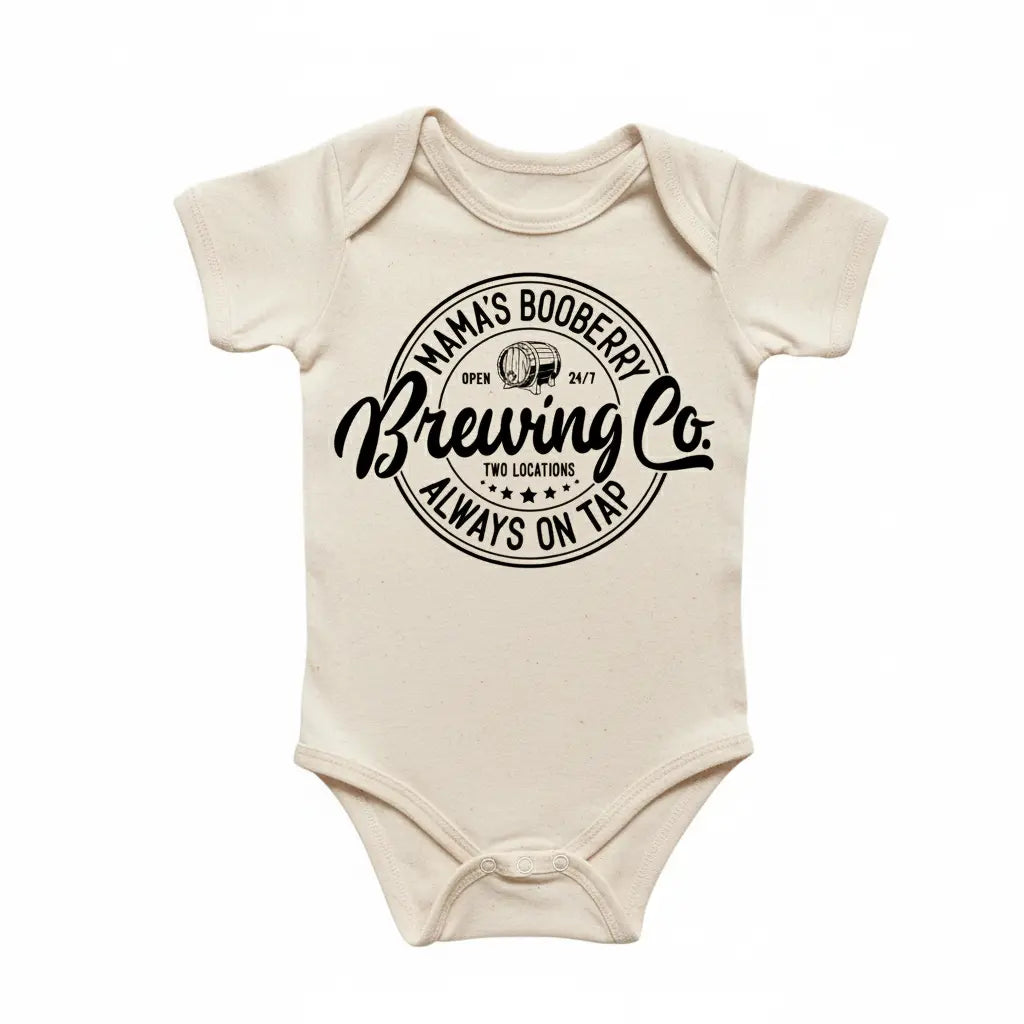 Breastfeeding Boobery - Baby Boy Girl Clothes Infant Bodysuit Funny Cute Newborn  Funny Cute Onesie® | North Fork Forager LLC
