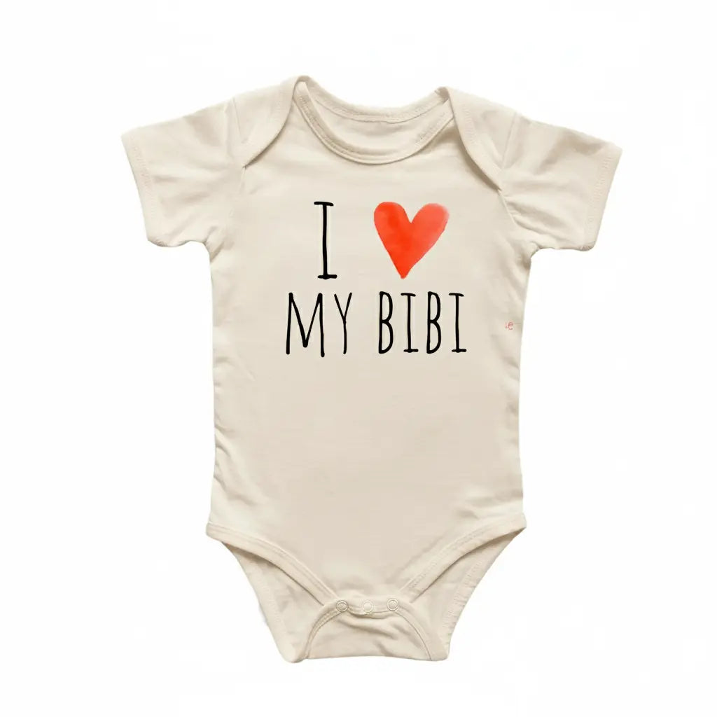 Bibi  - Baby Boy Girl Clothes Infant Bodysuit Funny Cute Newborn  Funny Cute Onesie® | North Fork Forager LLC