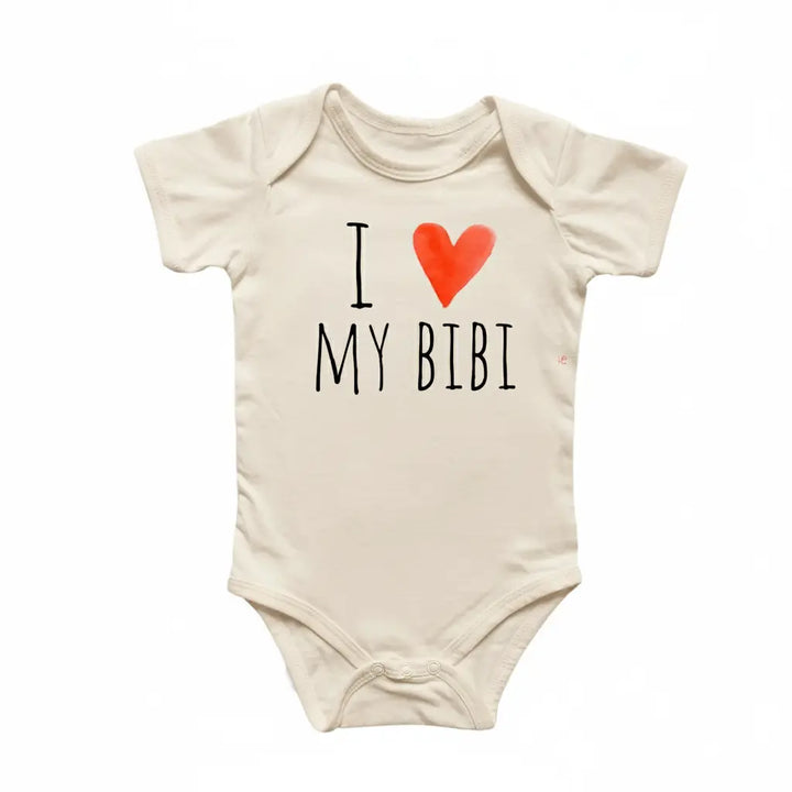 Bibi  - Baby Boy Girl Clothes Infant Bodysuit Funny Cute Newborn  Funny Cute Onesie® | North Fork Forager LLC