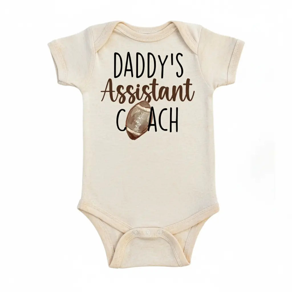 Football Coach - Baby Boy Girl Clothes Infant Bodysuit Funny Cute Newborn  Funny Cute Onesie® | North Fork Forager LLC