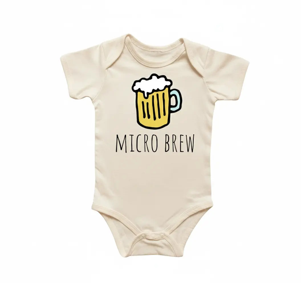 Brewery Beer Hops - Baby Boy Girl Clothes Infant Bodysuit Funny Cute Newborn  Funny Cute Onesie® | North Fork Forager LLC