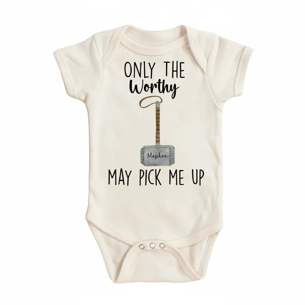 Viking Pick Me Up - Baby Boy Girl Clothes Infant Onesie® Funny Cute Newborn GS1  Funny Cute Onesie® | North Fork Forager LLC