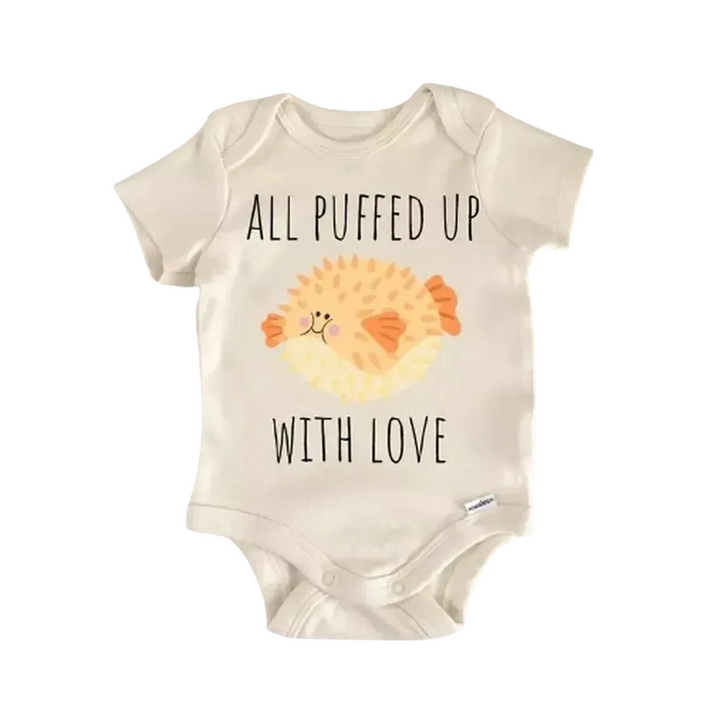Blowfish Pufferfish Tropical - Baby Boy Girl Clothes Infant Bodysuit Funny Cute Newborn  Funny Cute Onesie® | North Fork Forager LLC