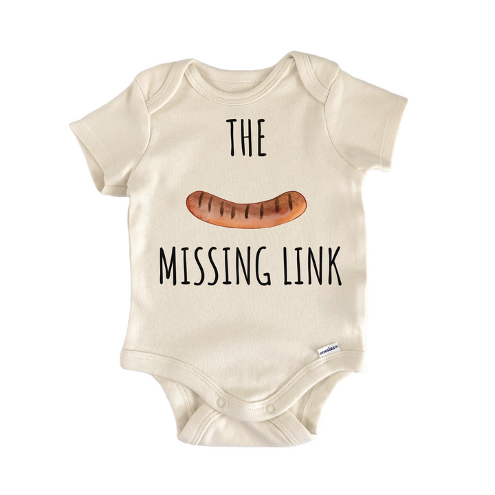 Missing Link Sausage Butcher Meat Baby Gift Baby Onesie®