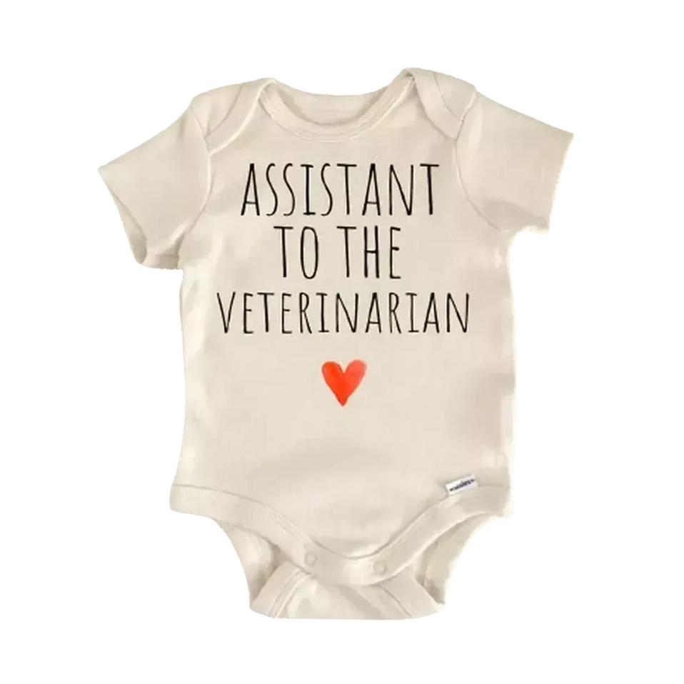 Veterinarian Vet Tech - Baby Boy Girl Clothes Infant Bodysuit Funny Cute Newborn  Funny Cute Onesie® | North Fork Forager LLC
