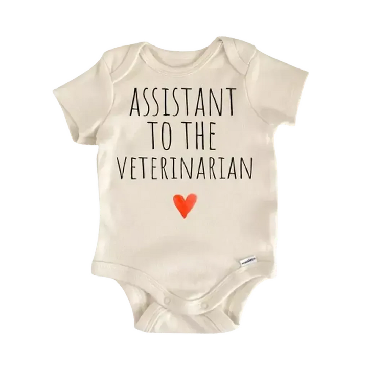 Veterinarian Vet Tech - Baby Boy Girl Clothes Infant Bodysuit Funny Cute Newborn  Funny Cute Onesie® | North Fork Forager LLC