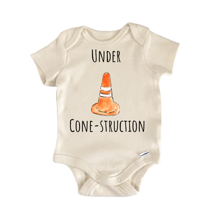 Under Construction Worker Cone Laborer Baby Gift Baby Onesie®