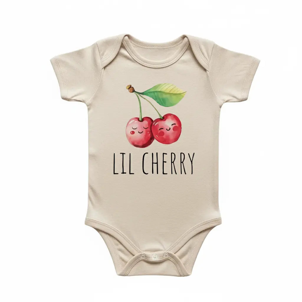 Little Cherry Fruit - Baby Boy Girl Clothes Infant Onesie® Funny Cute Newborn GS1  Funny Cute Onesie® | North Fork Forager LLC