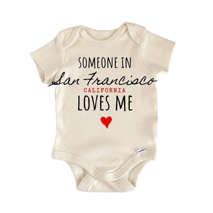 San Francisco California Baby Gift Baby Bodysuit