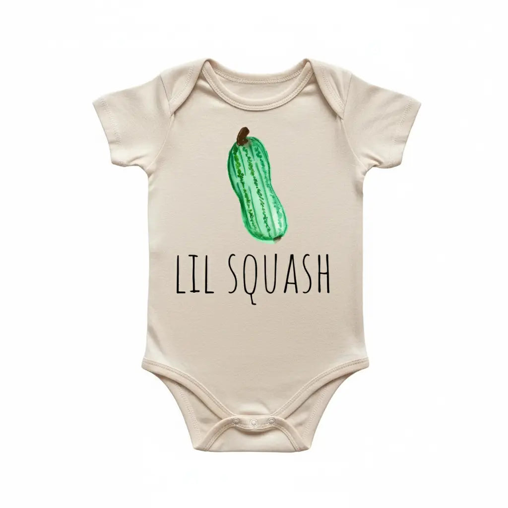Squash Pumpkin Fall - Baby Boy Girl Clothes Infant Onesie® Funny Cute Newborn GS1  Funny Cute Onesie® | North Fork Forager LLC