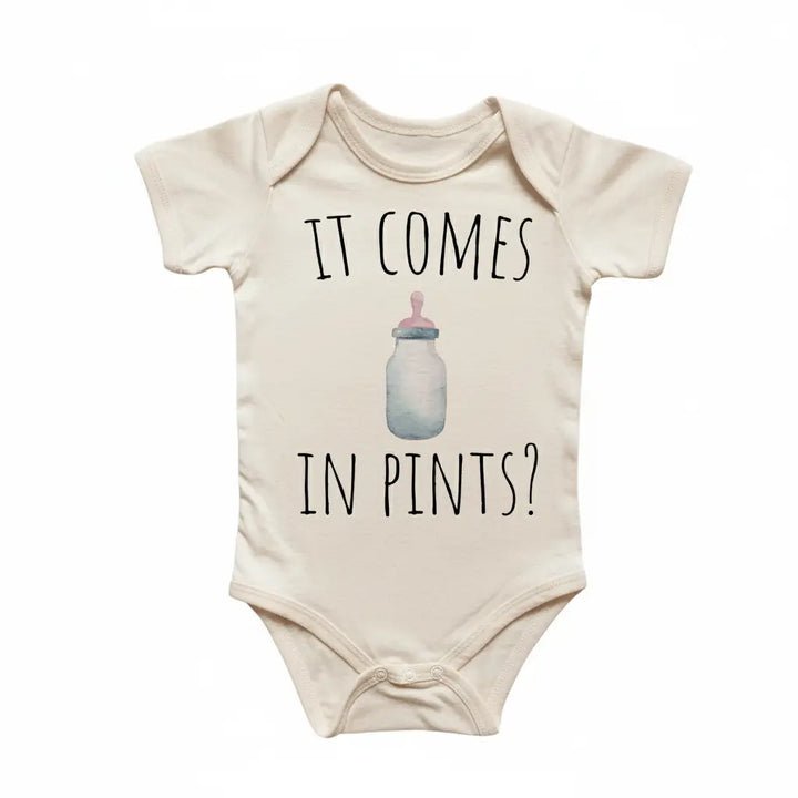 It Comes In Pints Adventure - Baby Boy Girl Clothes Infant Bodysuit Funny Cute Newborn  Funny Cute Onesie® | North Fork Forager LLC