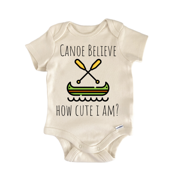 Canoe Lake Paddle - Baby Bodysuit  Funny Cute Onesie® | North Fork Forager LLC