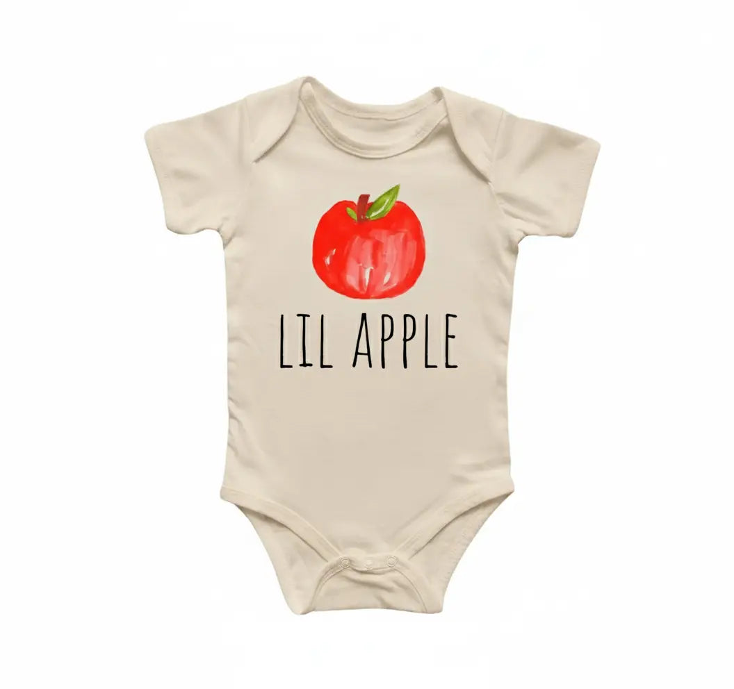 Apple Fall Autumn - Baby Boy Girl Clothes Infant Bodysuit Funny Cute Newborn  Funny Cute Onesie® | North Fork Forager LLC