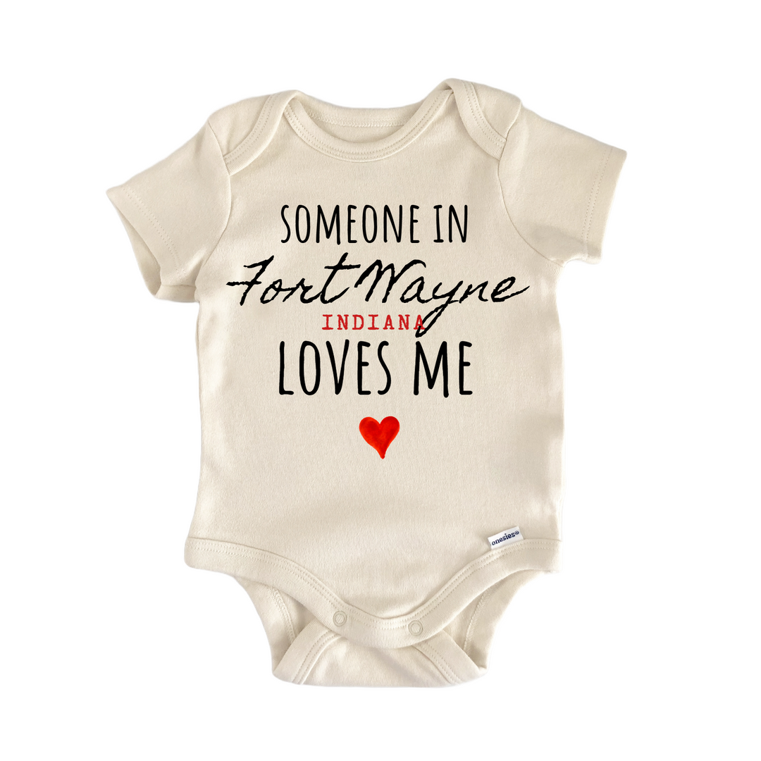 Fort Wayne Indiana Baby Gift Baby Onesie®