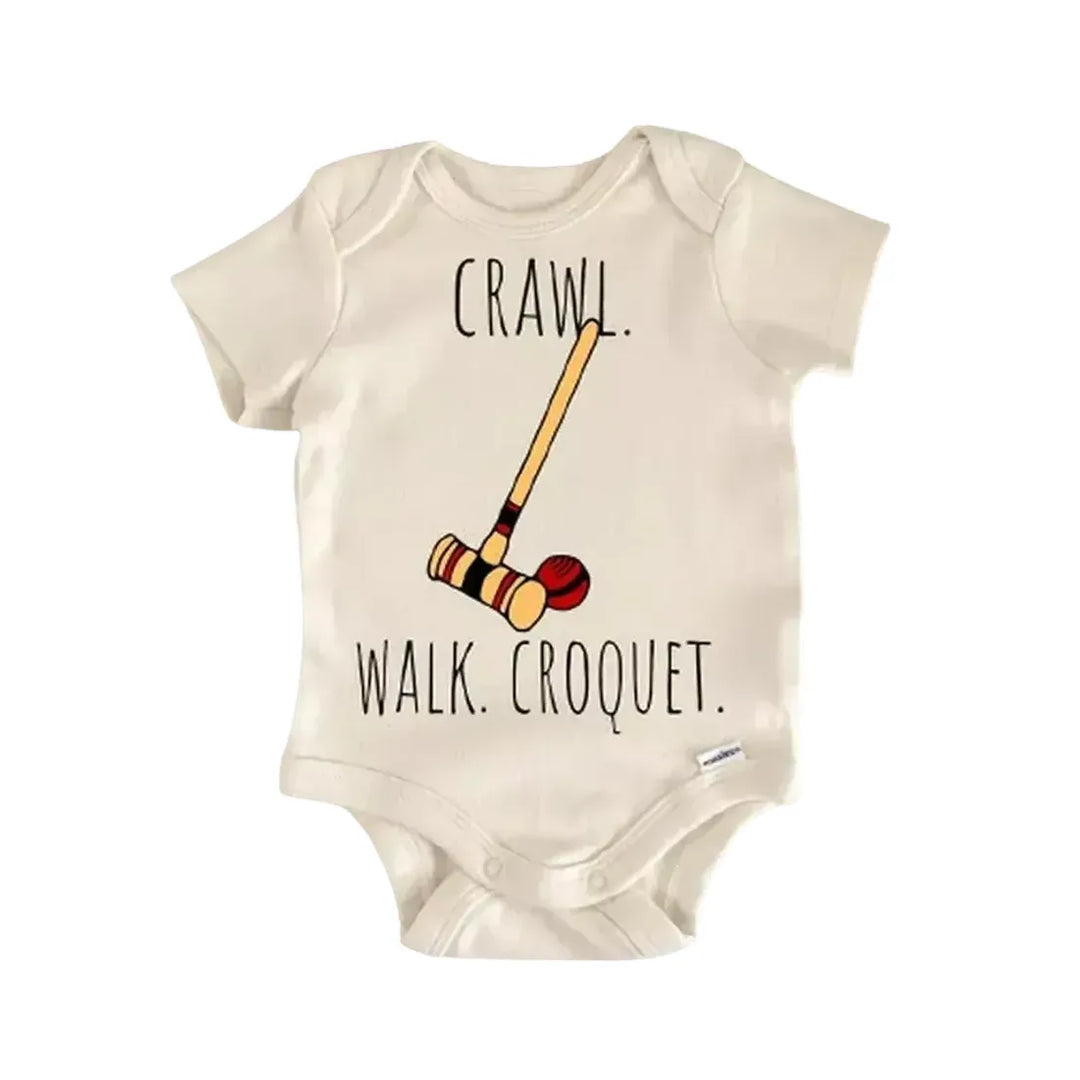 Croquet Sport - Baby Boy Girl Clothes Infant Onesie® Funny Cute Newborn GS1  Funny Cute Onesie® | North Fork Forager LLC