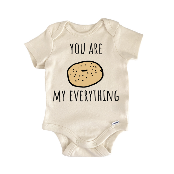 Everything Bagel New York Infant Gift Baby Onesie®