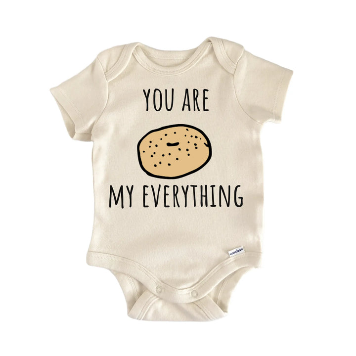 Everything Bagel New York Infant Gift Baby Bodysuit
