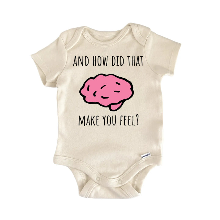 Psychologist Brain Psychology Feel Baby Gift Baby Bodysuit