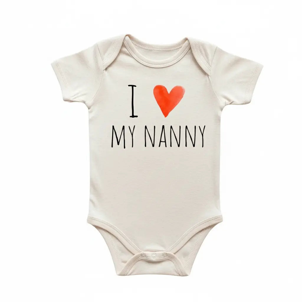 Nanny Nana Grandma - Baby Boy Girl Clothes Infant Bodysuit Funny Cute Newborn  Funny Cute Onesie® | North Fork Forager LLC