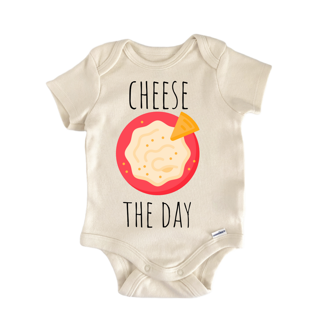 Cheese Dip Queso Nacho - Baby Bodysuit  Funny Cute Onesie® | North Fork Forager LLC