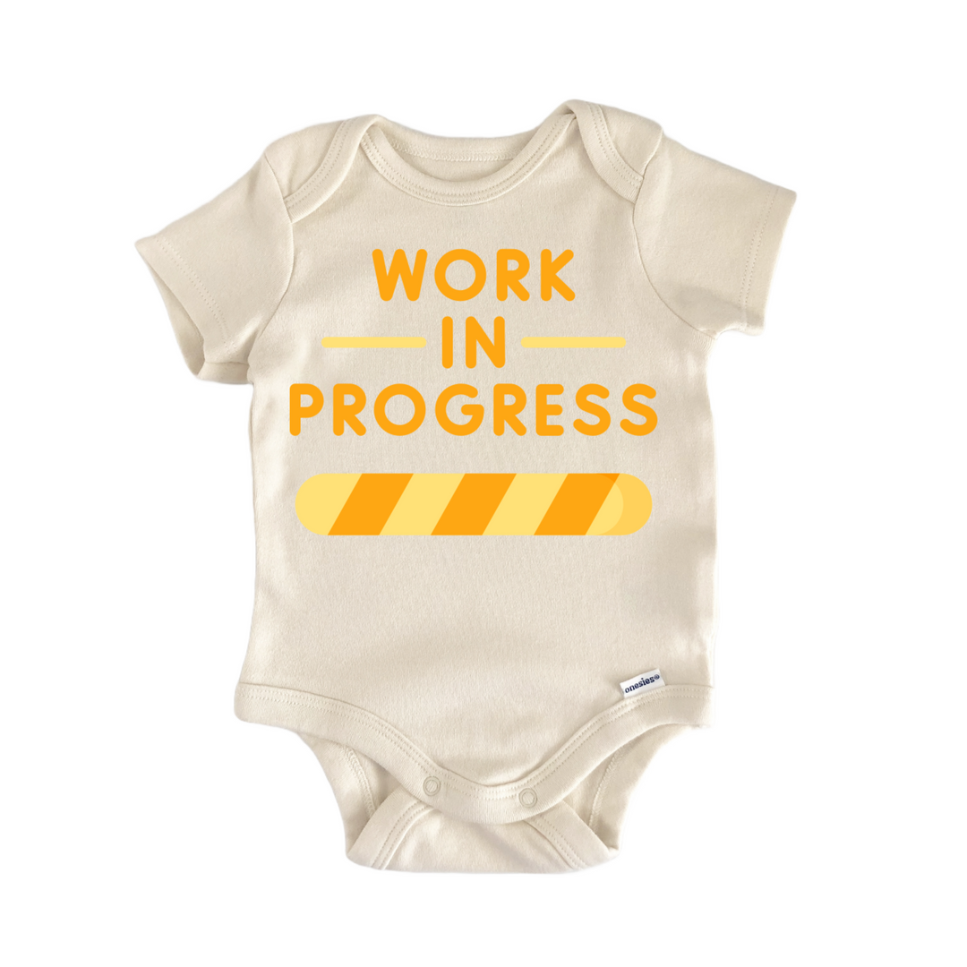 Construction Truck Theme - Baby Bodysuit  Funny Cute Onesie® | North Fork Forager LLC