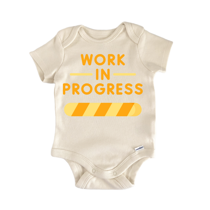 Construction Truck Theme - Baby Bodysuit  Funny Cute Onesie® | North Fork Forager LLC