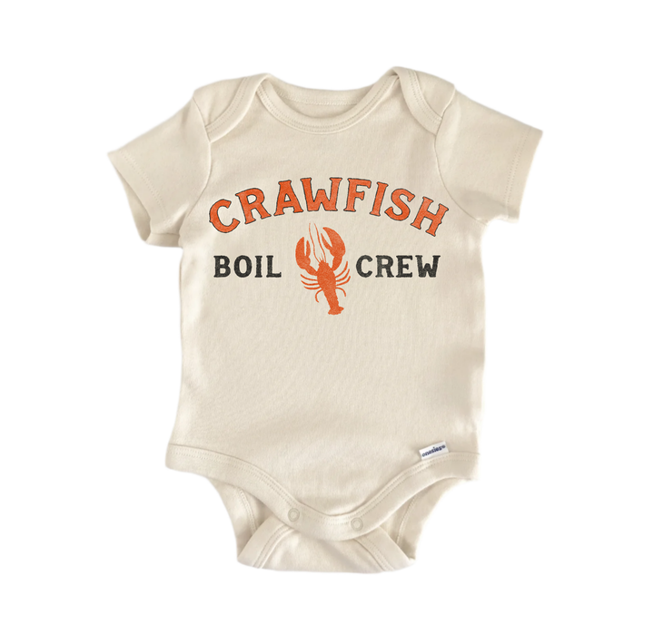 Crawfish Boil Crew Newborn Baby Onesie® Bodysuit