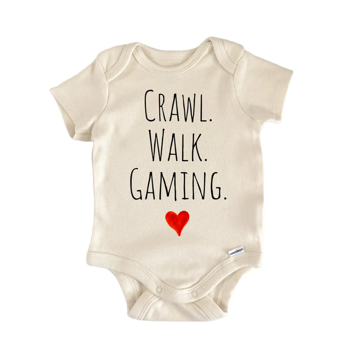 Crawl Walk Gaming Newborn Baby Bodysuit