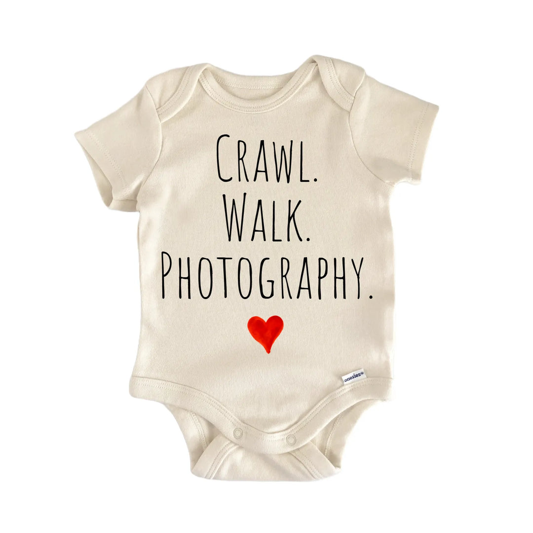 Crawl Walk Photography Newborn Baby Onesie® Onesie®