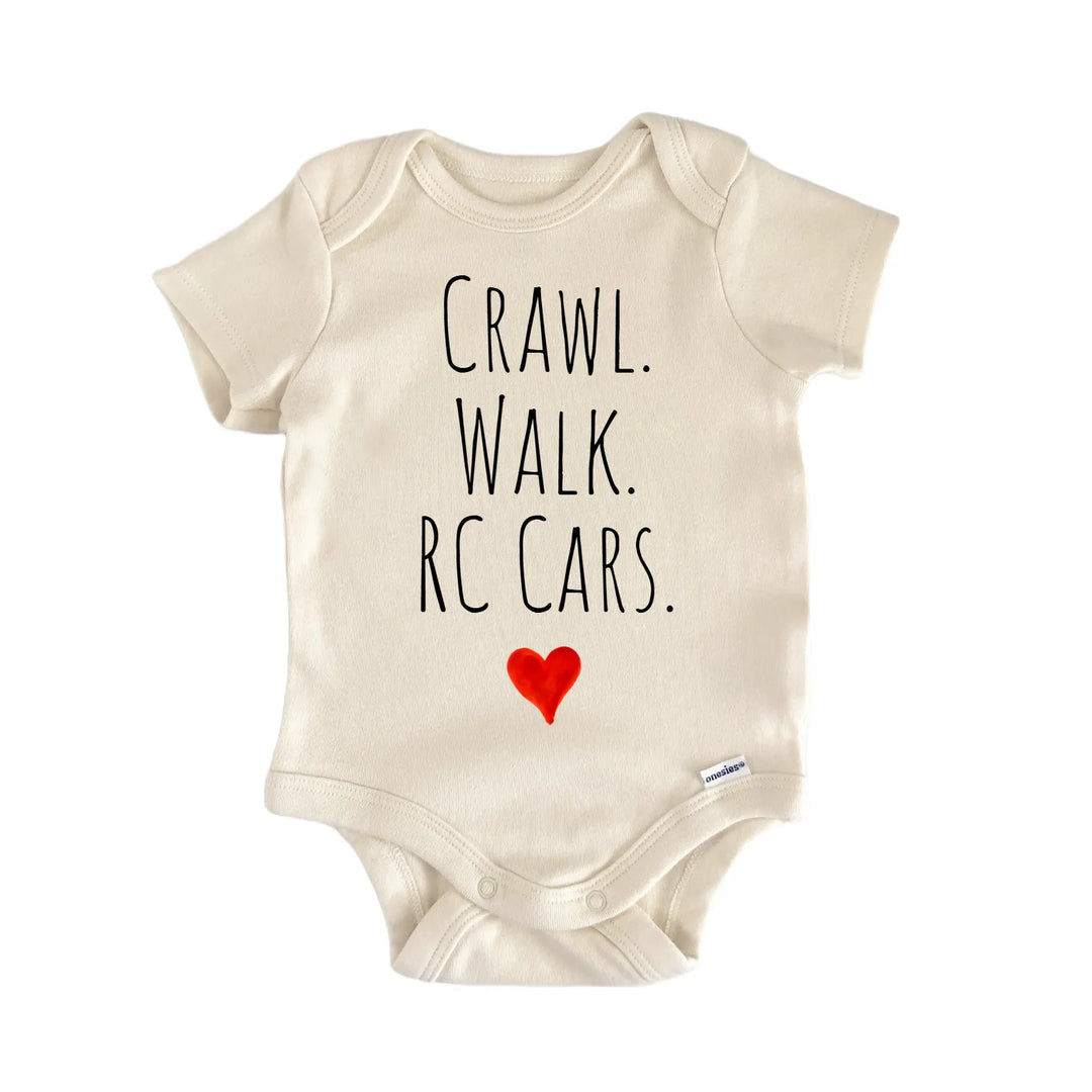 Crawl Walk Rc Cars Newborn Baby Onesie® Onesie®