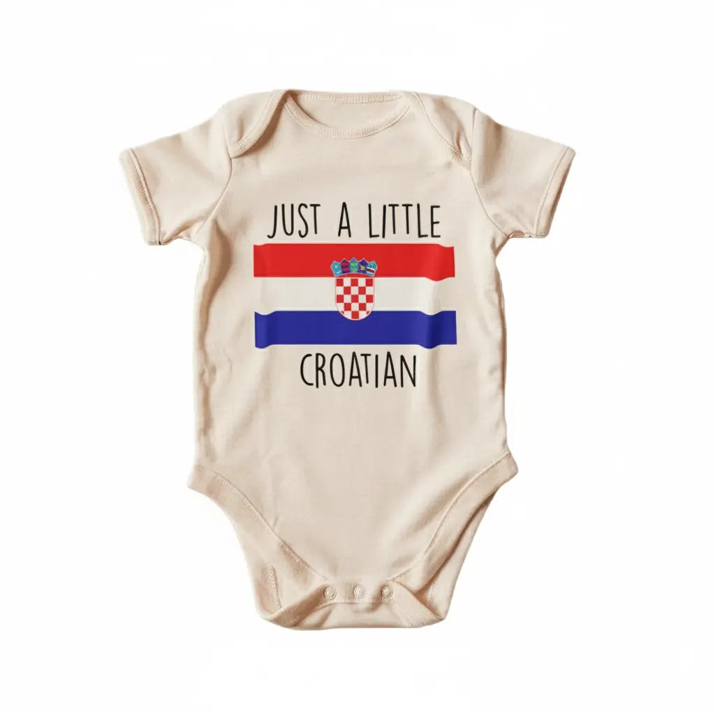 Croatia - Baby Boy Girl Clothes Infant Bodysuit Funny Cute Newborn  Funny Cute Onesie® | North Fork Forager LLC