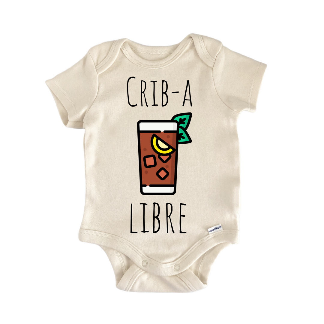 Cuba Libre Cocktail - Baby Bodysuit  Funny Cute Onesie® | North Fork Forager LLC