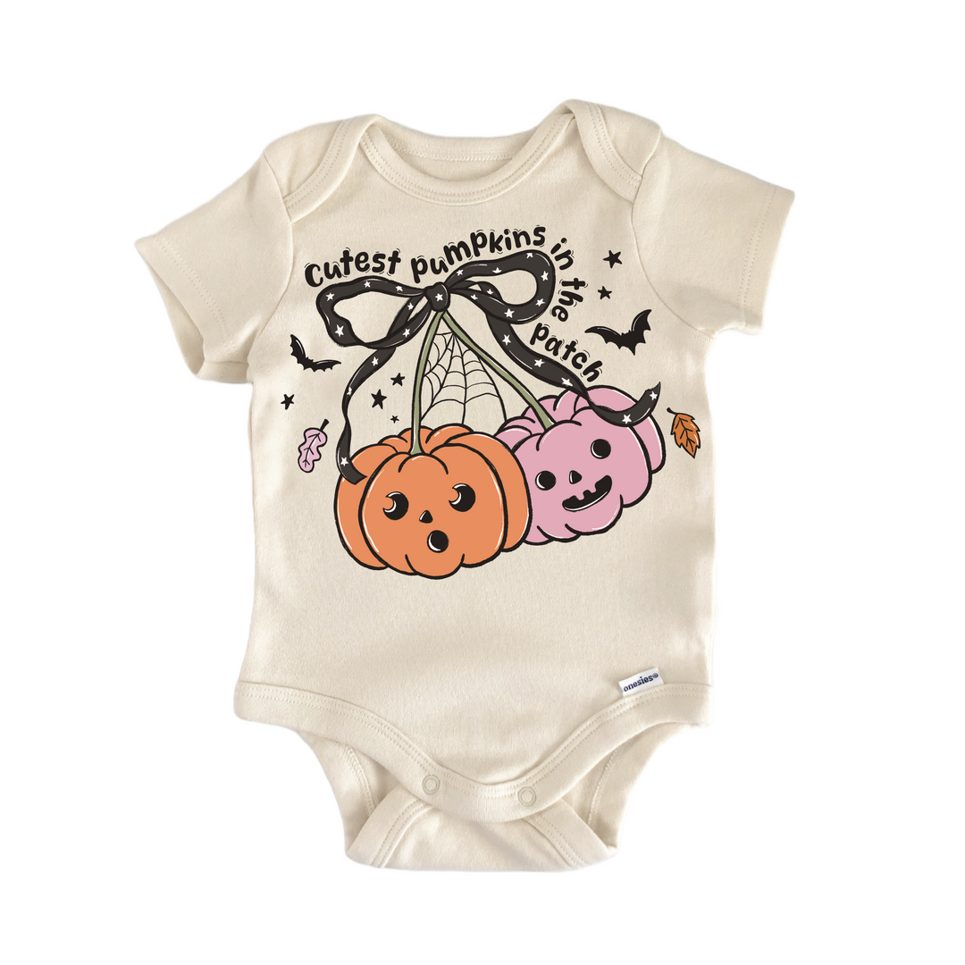 Cutest Pumpkin Patch Cherry Halloween - Baby Bodysuit  Funny Cute Onesie® | North Fork Forager LLC