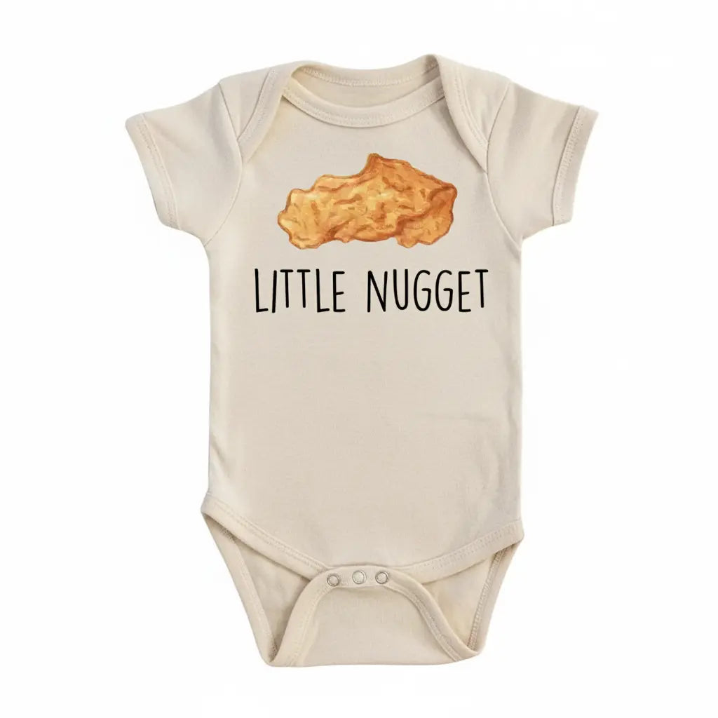 Chicken Nugget - Baby Boy Girl Clothes Infant Onesie® Funny Cute Newborn 1B GS1  Funny Cute Onesie® | North Fork Forager LLC