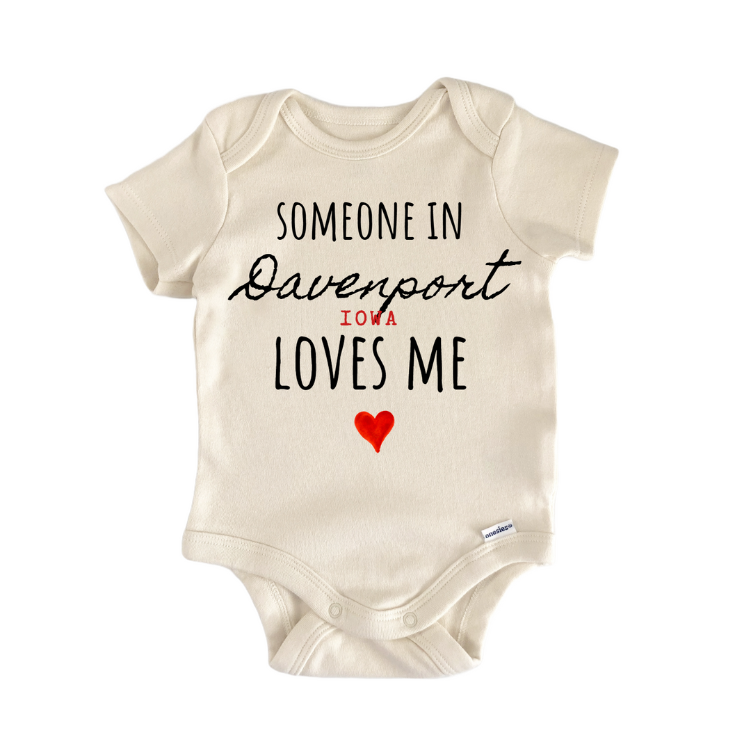 Davenport Iowa Baby Gift Baby Onesie®