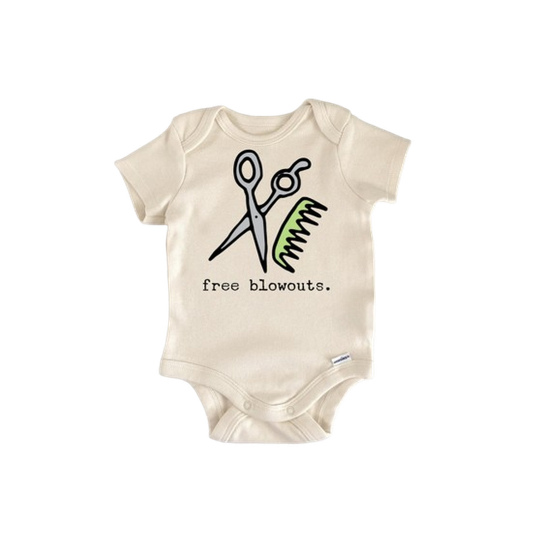 Hairdresser Salon  - Baby Boy Girl Clothes Infant Onesie® Funny Cute GS1 BBY