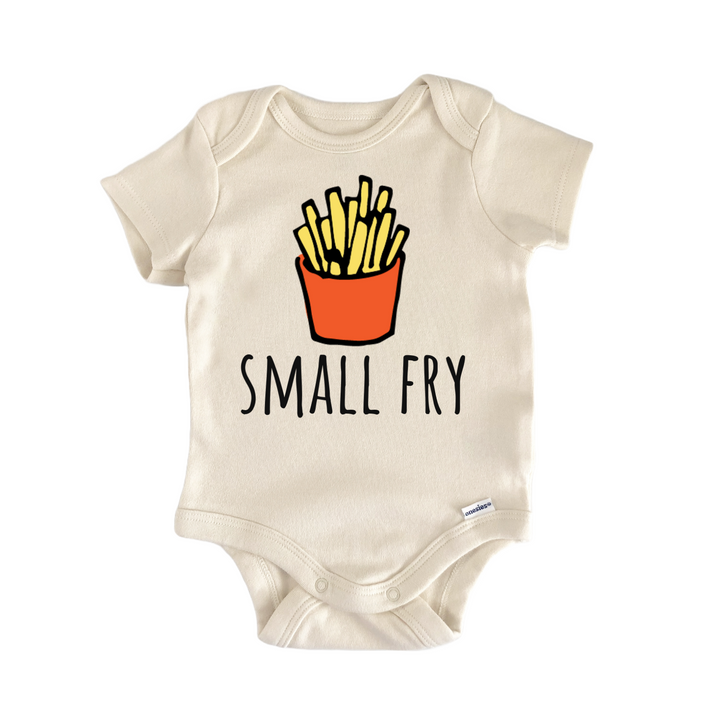 Small Fry French Fries Fast Food Baby Gift Baby Onesie®