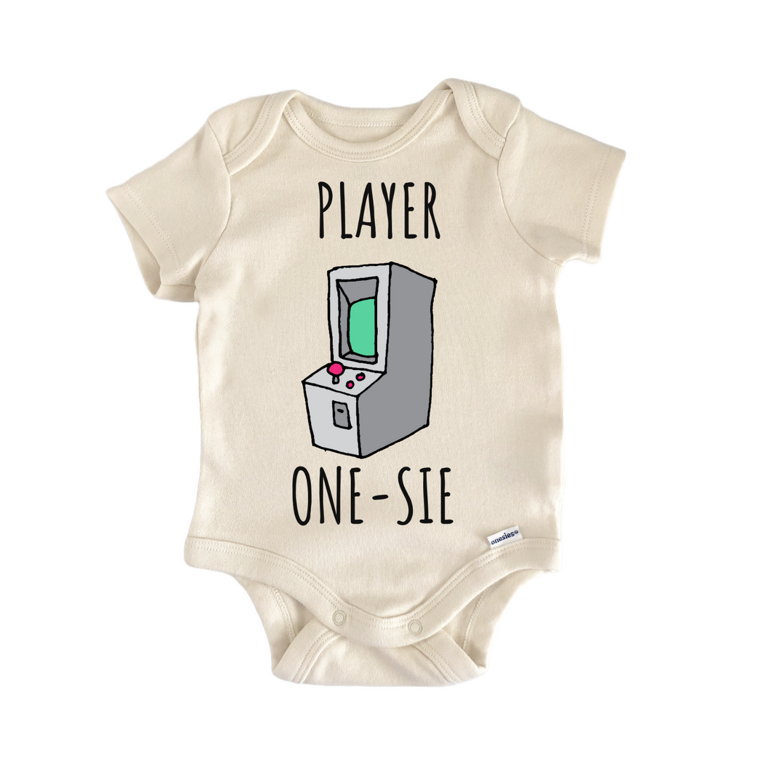 Player 1 Arcade Gaming Baby Gift Baby Onesie®