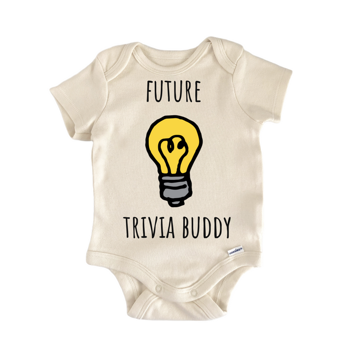 Trivia Buddy Game Night Lightbulb Baby Gift Baby Onesie®